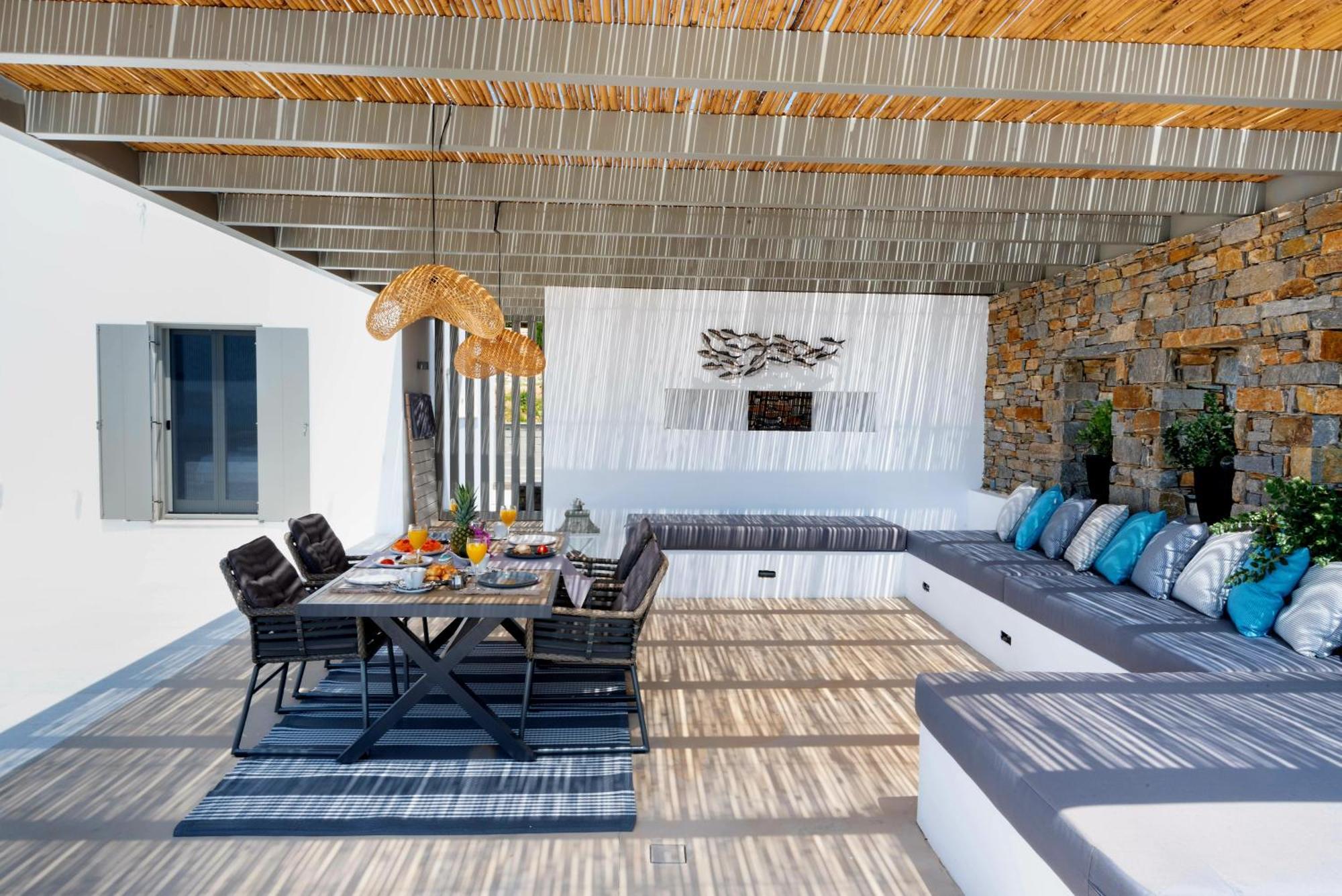 Golden Bay Luxury Villas And Suites Chrisi Akti  Extérieur photo